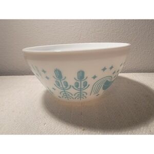 PYREX Vintage Charm Inspired by  RISE 'N SHINE 6C/1.4L Mixing Bowl, Blue White